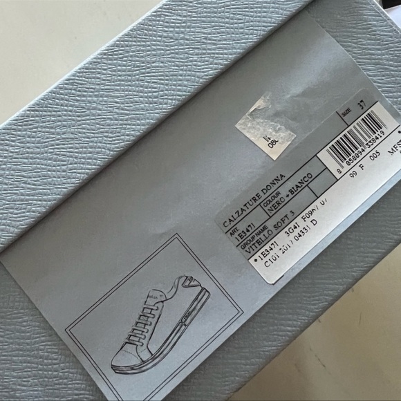 Prada Soft Leather Women’s Sneakers - Picture 8 of 8